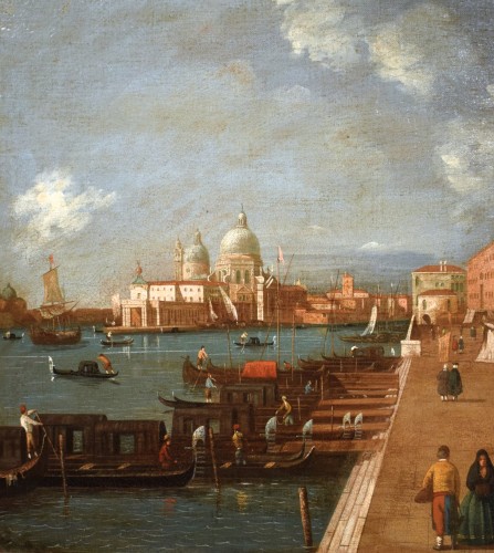 Tableaux et dessins Tableaux XVIIIe siècle - Venise, San Marco et la colonne de San Todaro - Gabriele Bella (1720 - 1799)